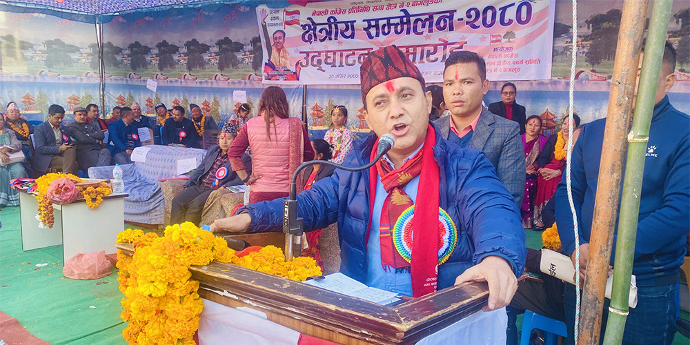 कांग्रेस ‘मिसन ०८४’को अभियानमा छैन् : महामन्त्री विश्वप्रकाश शर्मा